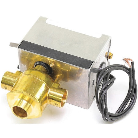 Zone Valve,1/2" Sweat,3 Way,N/C,24V