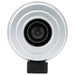 Steel 11"D,13.4"H,7.5"W Inline Duct Fan