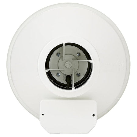 Plastic 10"D,10.6"H,10"W Inline Duct Fan