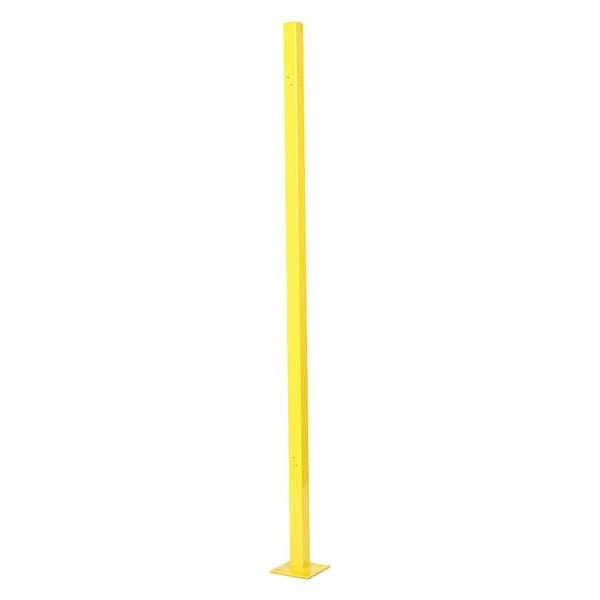 Wire Partition Post, 2 In x 5 ft 3 In