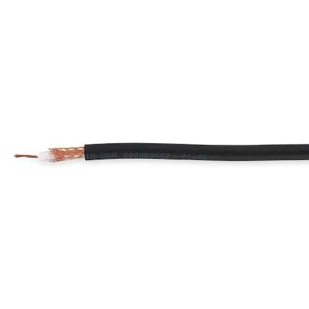 Coaxial Cable,RG5-8,20 AWG,Black