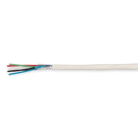 Comm Cable, Shielded, Plenum, 22/6, 1000 Ft