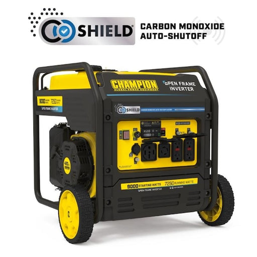 7, 250 W (Gasoline Running) Watt Portable Inverter Generator,  4.3 gal,  Gasoline