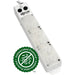 Outlet Strip, Hospital Grade, 6 5-20R-HG, 5-20P-HG, 7 ft., White