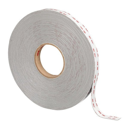 Foam Tape, Gray, 36 yd L, 3/4 in W