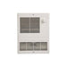 Electric Wall Heater, 1550 W, 120/240VAC, White