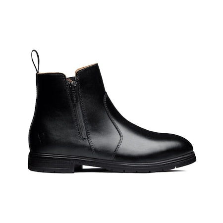 Women's 6-Inch Work Boot, 7 1/2 W, Black, OM-02
