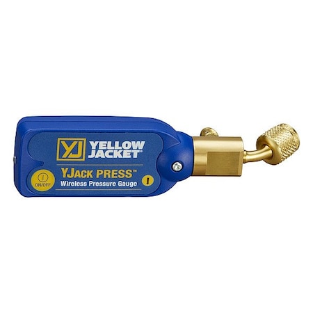 High Pressure Gauge, LCD, Brass, Visual