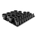 3/4 in Drive Impact Socket Set, SAE, 33 pcs
