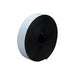 Reclosable Fastener Shape, Square, Rubber Adhesive, 4 in, 1 in Wd, Black, 50 PK