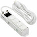 Power Strip, Hospital Grade, 5 5-15R-HG, 5-15P-HG, 15 ft., White