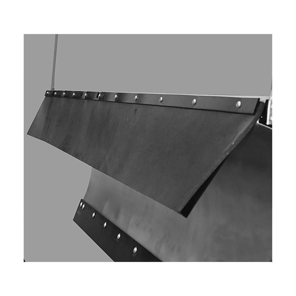 BELTED RUBBER SNOW DEFLECTOR VPLOW 38 X 9 X 4575 INCH