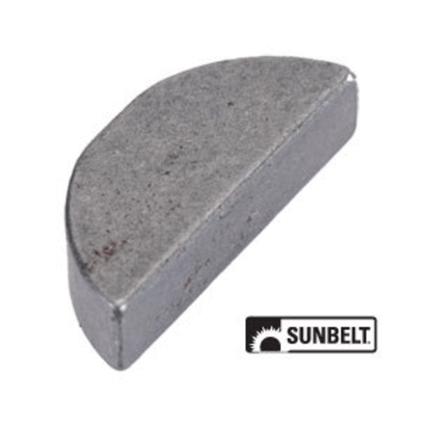 Woodruff Key,  3/16 x 3/4 in Key Size,  WK-9 SAE Number,  1 in H