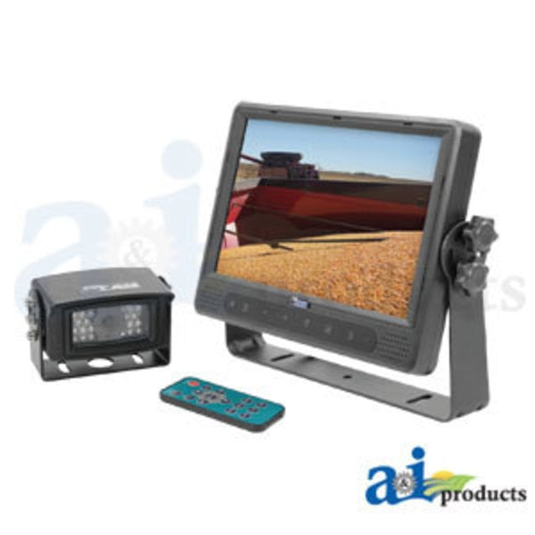 CabCAM Video System,  Touch Button (Includes 9" Monitor and 1 Camera) 16" x10" x5"