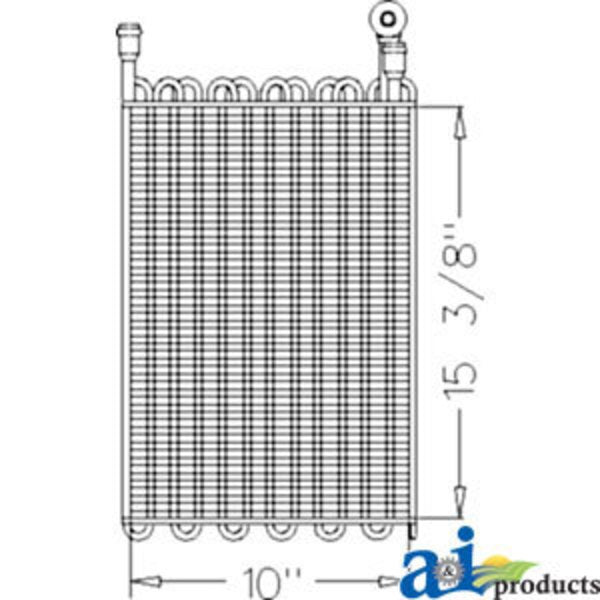 Evaporator / Heat Exchanger 11.5" x21" x6"