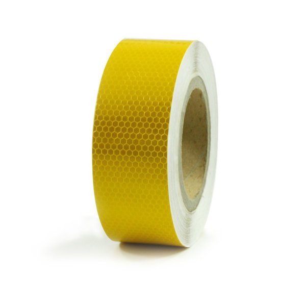 2" in x 150' ft Trailer Truck Conspicuity DOT Class 2 Reflective Safety Tape - Yellow