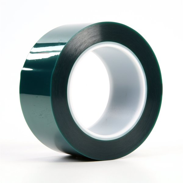 Polyester Tape 8992,  Green,  2 In X 72 Yd,  3.2 Mil