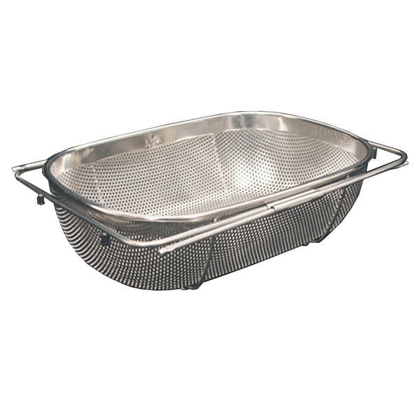 Over The Sink Stainles Steel Extendable Colander/Strainer, SS
