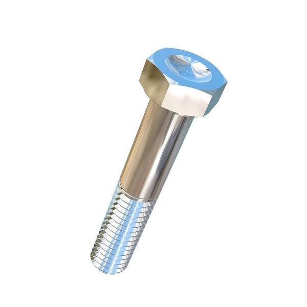 Grade 5,  3/8"-16 Structural Bolt,  Titanium,  2 in L