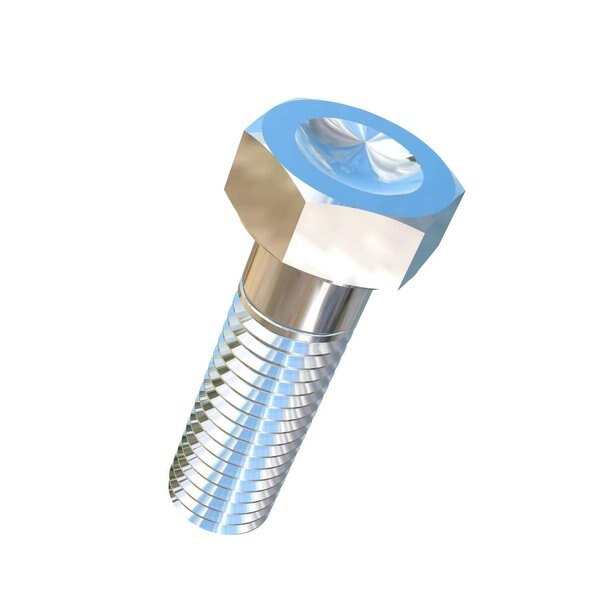 Grade 5,  5/8"-11 Structural Bolt,  Titanium,  2 in L