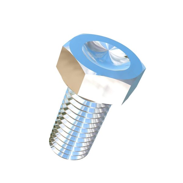 Grade 5,  M12-1.75 Structural Bolt,  Titanium,  25 mm L
