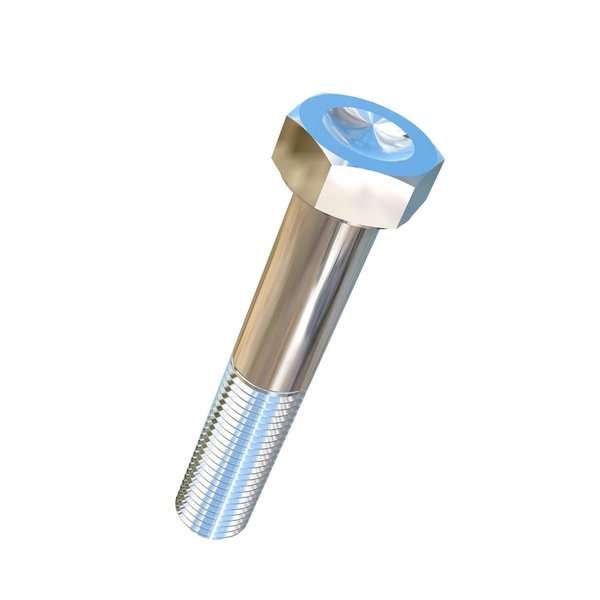 Grade 5,  3/8"-24 Structural Bolt,  Titanium,  2 in L