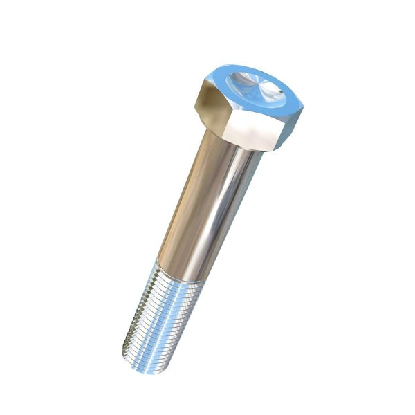 Grade 5,  7/16"-20 Structural Bolt,  Titanium,  2-1/2 in L