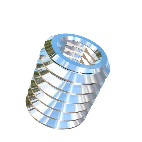 Hex Drive Threaded Insert,  #10-32 Int Thrd Sz,  3/8 in L