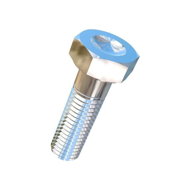 Grade 5,  M10-1.50 Structural Bolt,  Titanium,  35 mm L