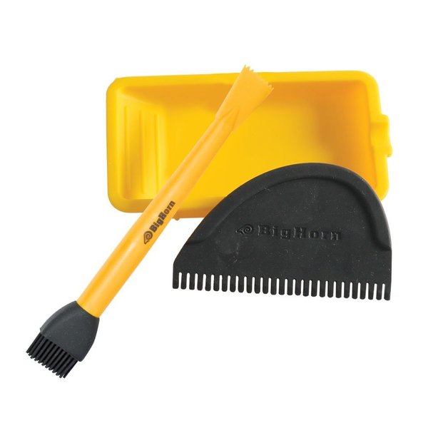 Silicone Glue Application Kit With Tray,  Spreader & Brush