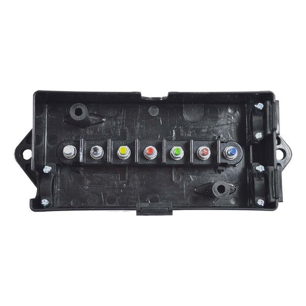 7-Way Heavy-Duty Trailer RV Truck Electrical Wire Connector Junction Box