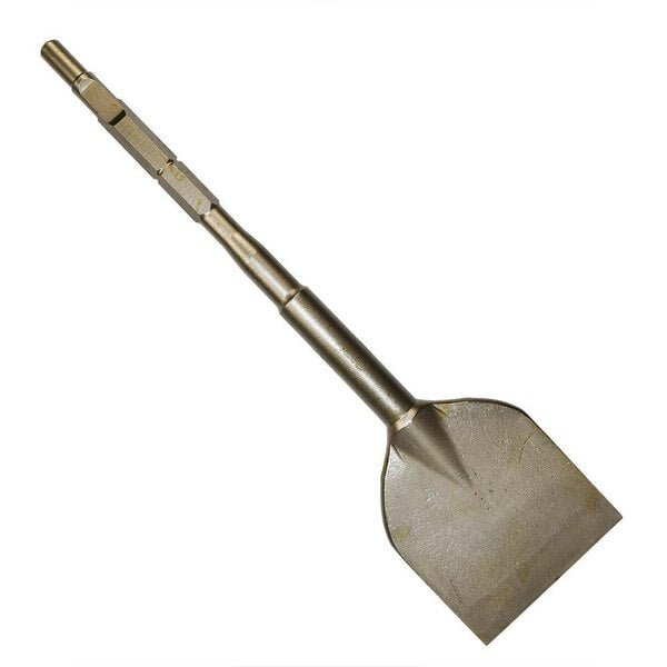 Asphalt Cutter 6 Inch x 5 Inch Round Hex/Spline Hammer 19 Inch Long