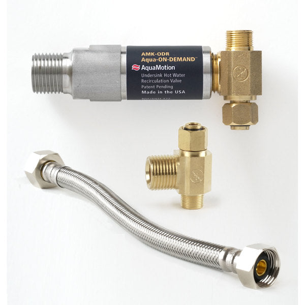 Recirculation For Tankless Single Pipe Bypass Valve Kit