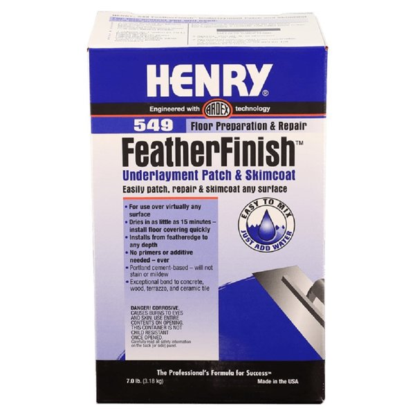 Henry 549 FeatherFinish Underlayment Patch 7LB