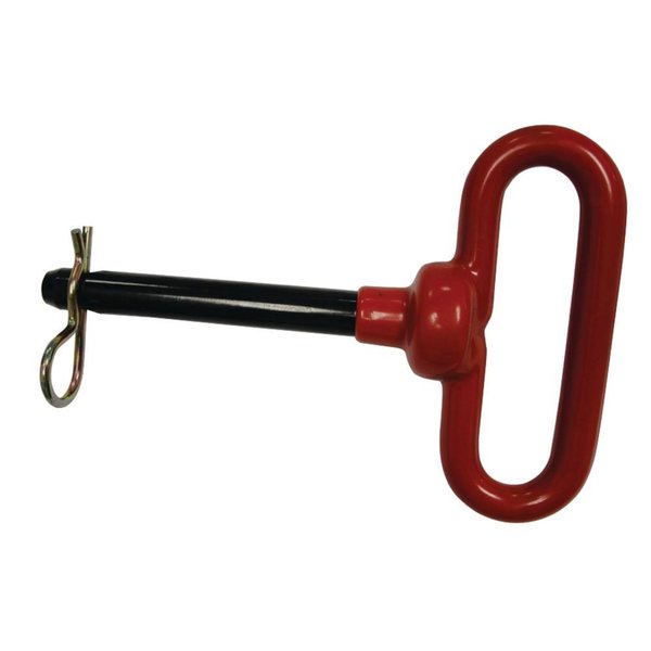 Hitch Pin 1/2" Diameter,  4 1/4" Length For Industrial Tractors;