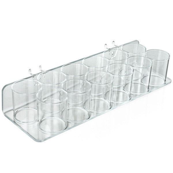 12-Cup Tray for Pegboard or Slatwall,  PK2