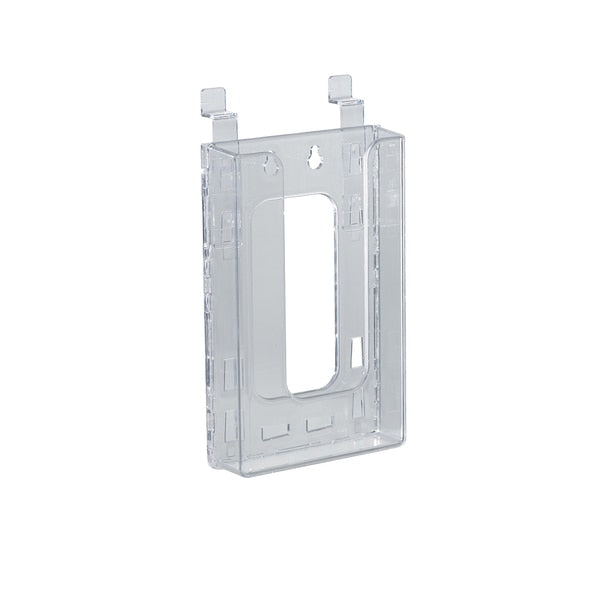Slatwall Trifold Brochure Holder. Inside Dimension: 4.375"W,  PK10