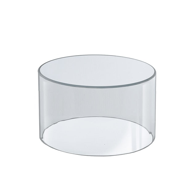 8"W x 6"H Clear Acrylic Cylinder