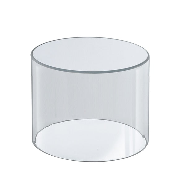 8"W x 8"H Clear Acrylic Cylinder