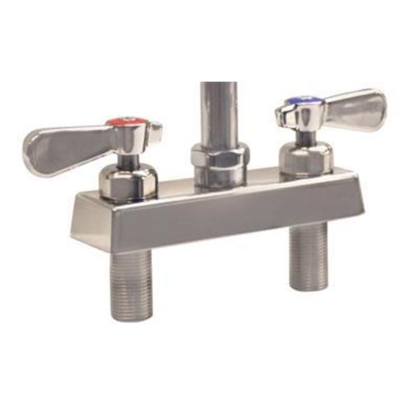 Evolution 4" Deck Mount Stainless Steel Faucet, less Spout Body Only