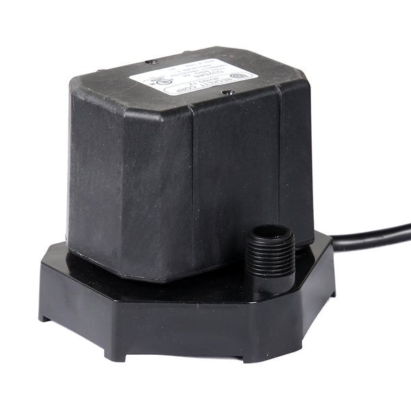 Pump-115V Sub 6' cord W/plug Bottom intake