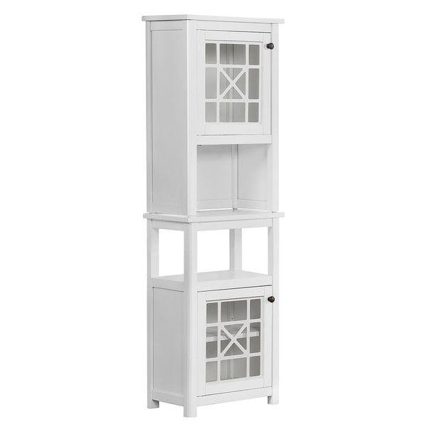 Derby Bath Deluxe Storage Cabinet with Hutch