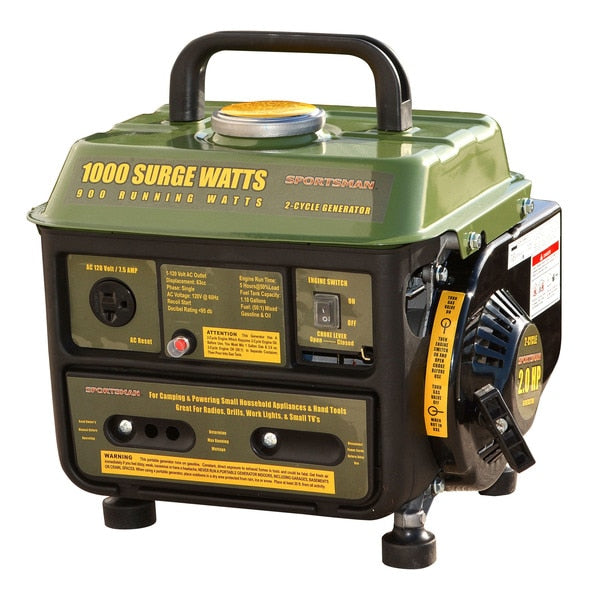 Portable Generator,  1.2 gal.,  Gasoline