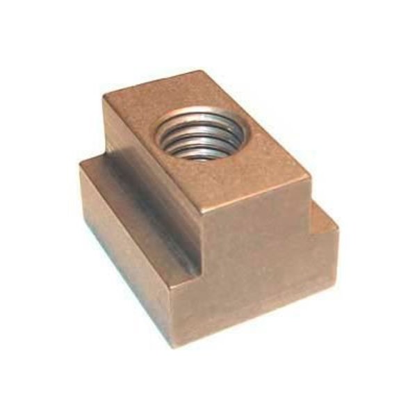 Imported T-Slot Nut 1/2-13 Thread For 5/8" Table Slot,  Heat Treated Steel