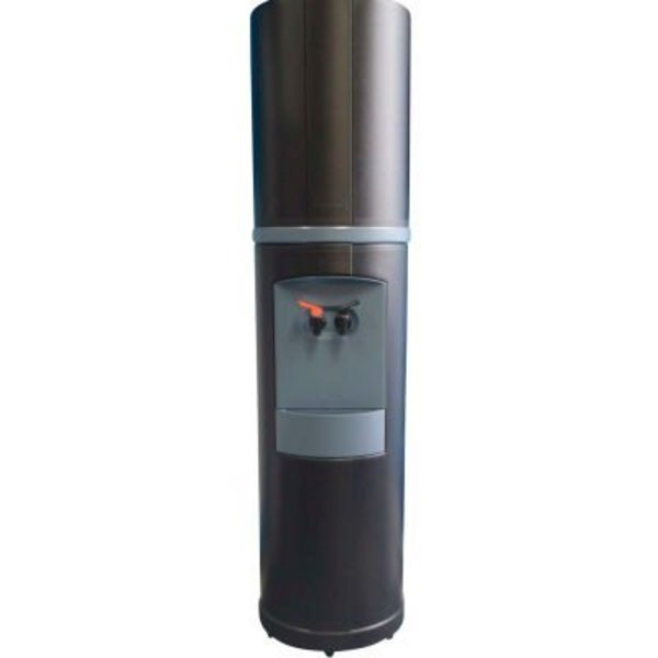 Aquaverve Bottleless Fahrenheit Model Commercial Hot/Cold Cooler W/ Filtr,  Black W/ Blue Trim