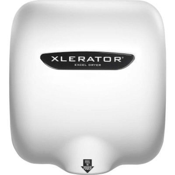 Xlerator Automatic Hand Dryer W/Noise Reduction & HEPA Filter,  White,  110-120V