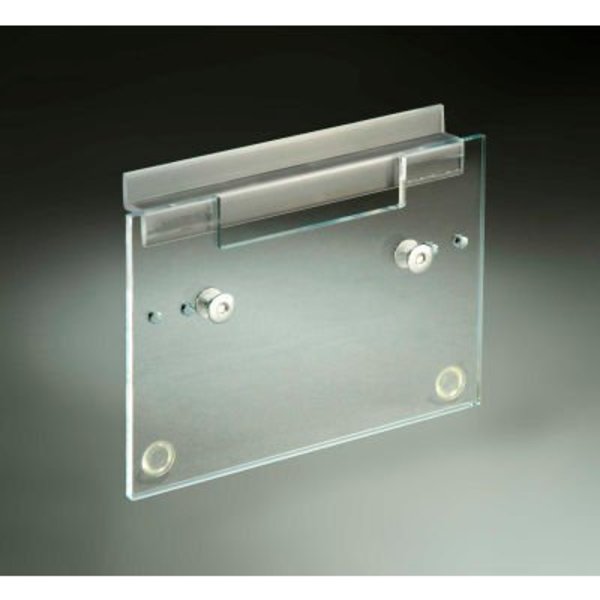 Slat Wall Mounting Bracket Adjustable For Small,  Medium,  or Large Dispensing Bins