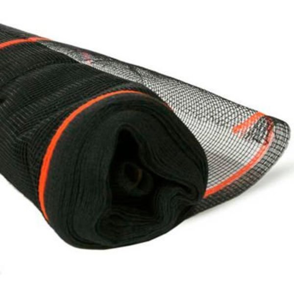 BOEN Fire Resistant Safety Netting,  8.6 Ft. x 150 Ft.,  Black,  1 Roll