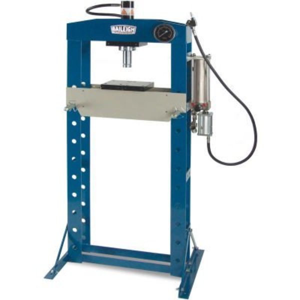 Baileigh Industrial 20 Ton Air/Hand Operated H-Frame Press,  7-1/2in Stoke,  CE Approved