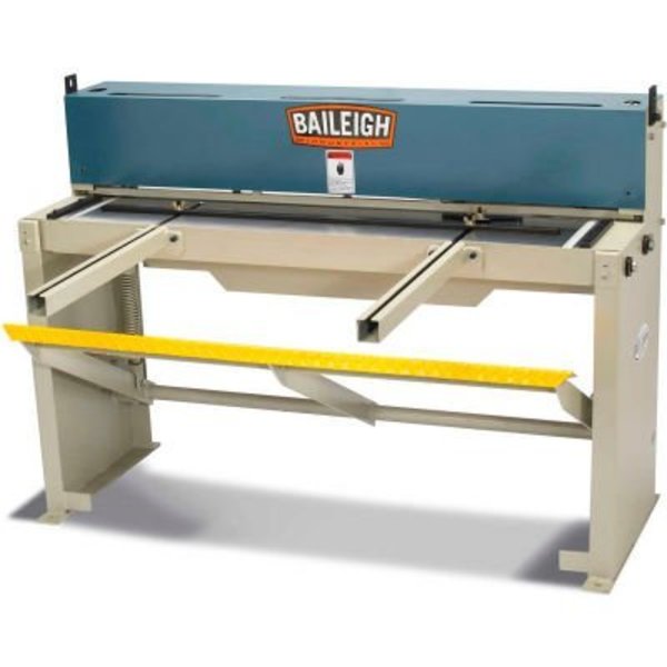 Baileigh Industrial Heavy Duty Foot Stomp Shear,  52in Length,  16 Gauge Mild Steel Capacity